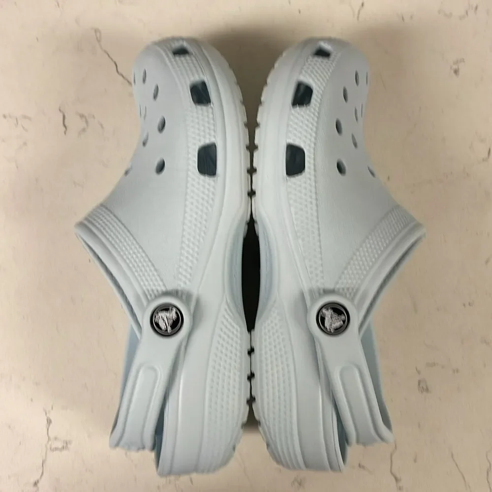 Crocs Classic Clog Light Blue Rubber Shoes Unisex Adult M5 / W7 - Picture 7 of 15
